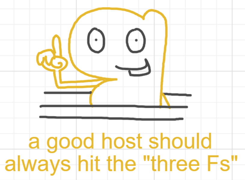 A panel from I've Been Everywhere, Man, episode nine of the Board Boards object show by Furretwalk/WalkingFurret.